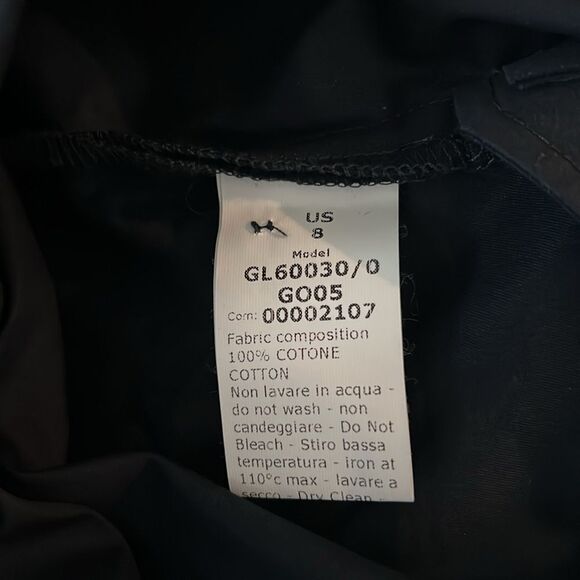 G. Label by GOOP Roxanne Utility Boxy Shirtdress, Navy, NWT, Size 8 - Picture 9 of 12